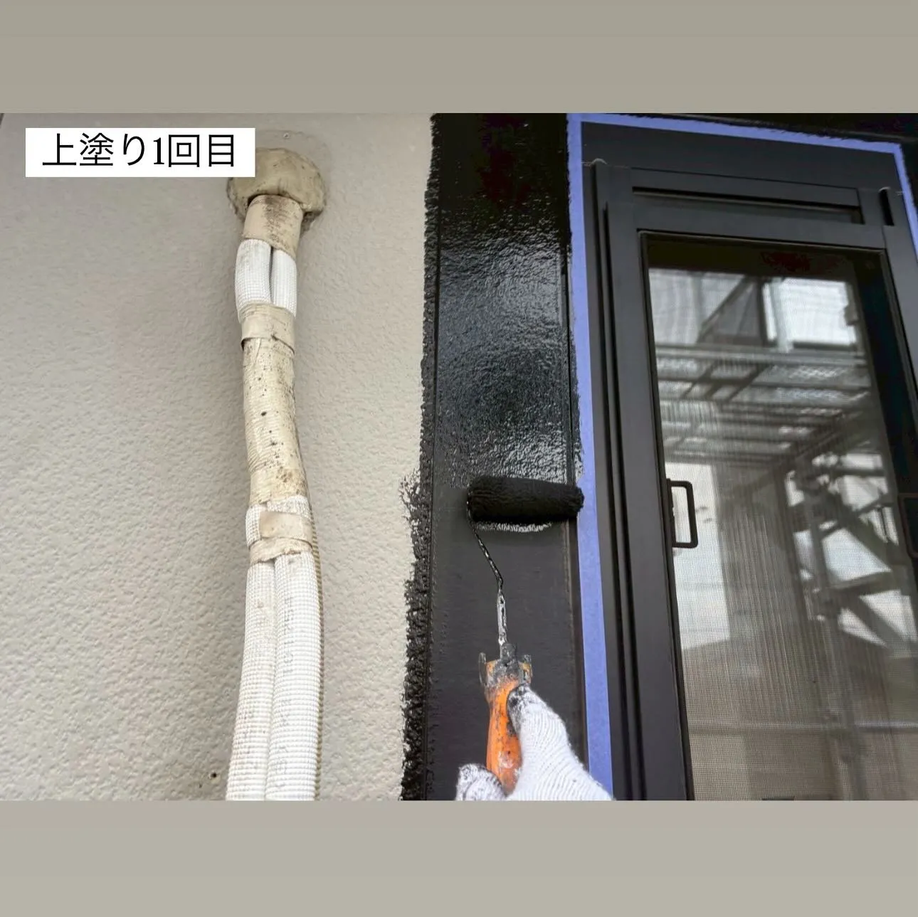 相模原市A様邸 【付帯部下塗り・上塗り】