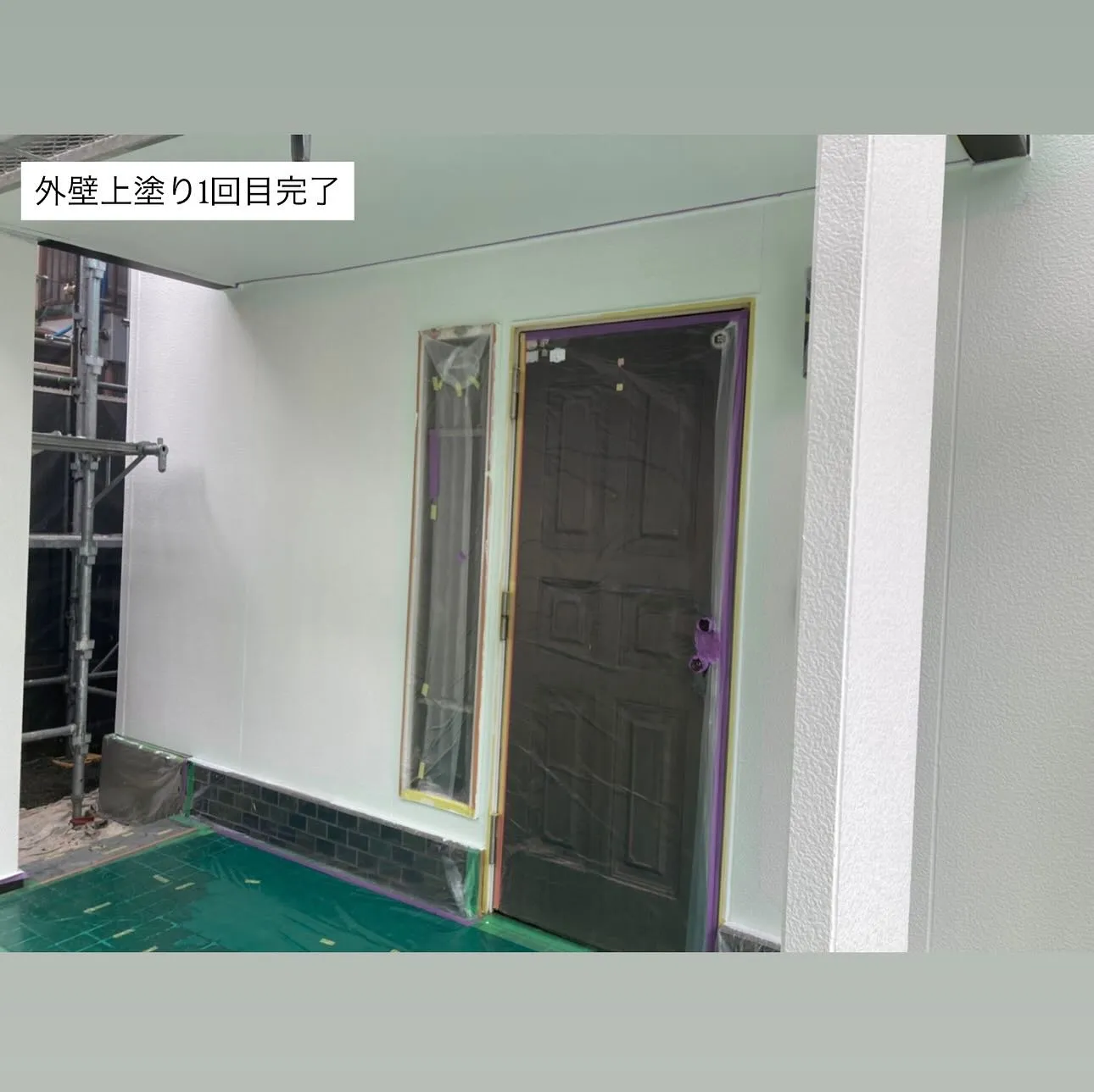 相模原市K様邸 【外壁上塗り1回目・外壁上塗り2回目・屋根上...